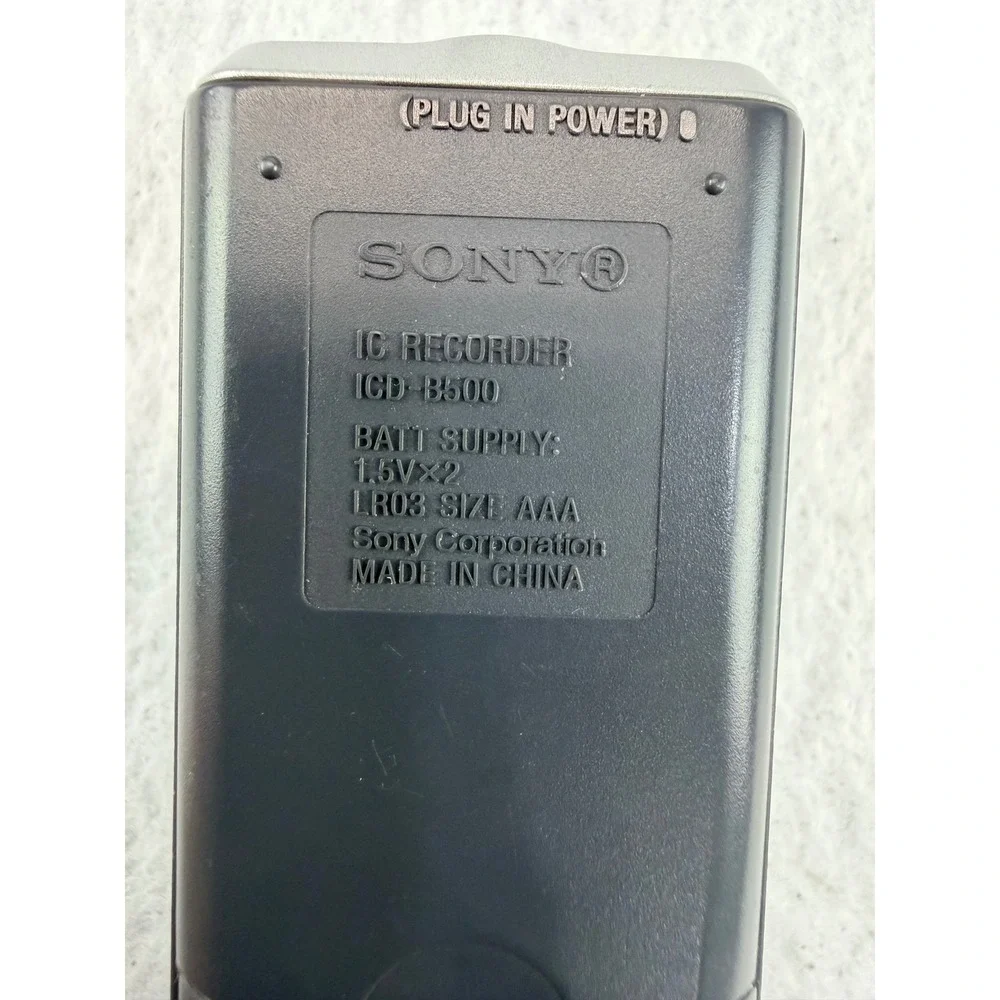 Sony icd b500